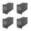 4X 220V 750W Single-Phase Input 3-Phase Output Motor Driver Frequency Converter with Four-Digit Digital Tube Display 1