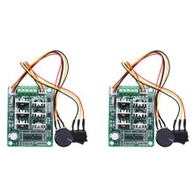 2X BLDC Controlador de Motor Sin Sensor Trifásico Sin Escobillas BL01 15A Modulación Violenta del Ventilador DC5V6V9V12V36V Y Retroceso