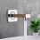 2X Messing Wandmontage Badkamer Bad Uitloop Vierkante Bad Uitloop Kraan Uitloop 2