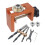 Pocket Hole Jig Kit with Drill Guide, Adjustable Aluminum, Precise Hole Alignment, 8/10/12mm 1