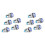 10PCS 12mm Latching Push Button  High Round Cap, Waterproof Metal Push Button  with 12V/24V  Light 2