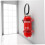 Heavy Duty Fire Extinguisher Wall Mount Bracket Iron Holder Secure Storage Corrosion Resistant 3
