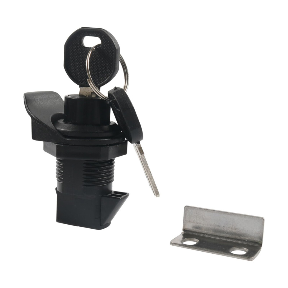 Push Button Cabinet Lock With Secure Pa Nylon Latch For Electrical Cabinets And Toolboxes 9073542401209