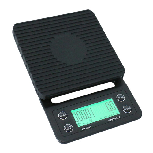 Coffee Scale with Timer and Alarm, Precision Digital Kitchen Scale for Pour Over and Espresso