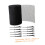 Gutter Guard Plastic Mesh Leaf Protector Prevents Clogs Easy CuttoFit Courtyard Drain Cover 2