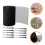 Gutter Guard Plastic Mesh Leaf Protector Prevents Clogs Easy CuttoFit Courtyard Drain Cover 4