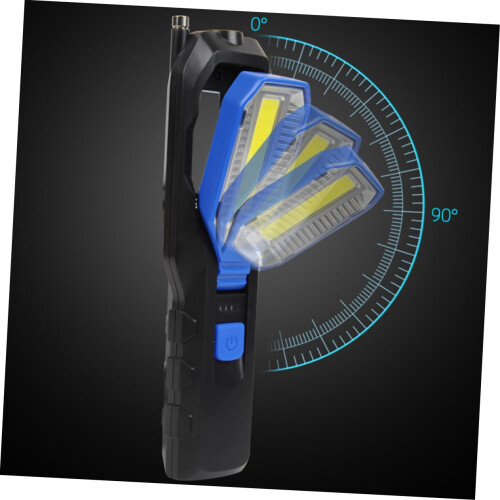 LED Work Light Rechargeable Magnetic Base Dual Modes 90 Adjustable for Car 1