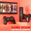 Retro Game Console with 30000 Games, Dual Wireless Controllers, 4K HDMI Output, 64G Black 5