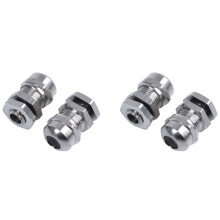 4 Stueck M8 Wasserdicht Spannungsabbau Kabelverschraubung Fuer 2-5mm Kabel Draht