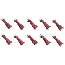 500Pcs JST 2.0 2P Male Connector Wires Cables