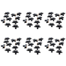 60 Pcs 6 Pins 2 Positions DPDT /  Slide