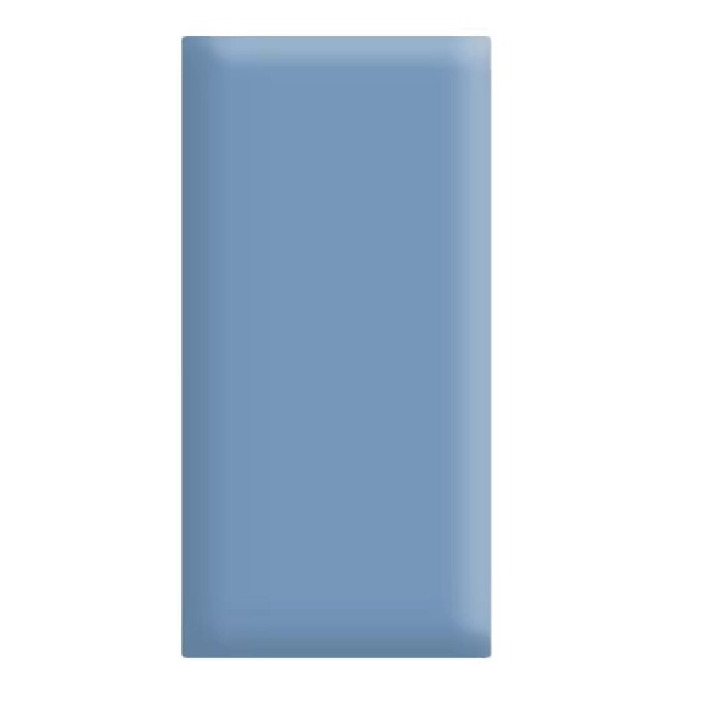 3D Anticollision Wall Panels For Kids, 3Cm Thick Foam Padding, Waterproof Noise Reduction, Deep Blue 30X30cm 9169991138817