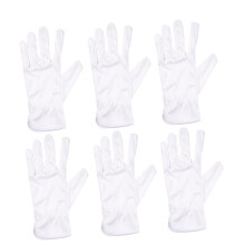 10 Pairs Microfiber Gloves for Jewelry Inspection, Fingerprint, Reusable Lightweight Fit