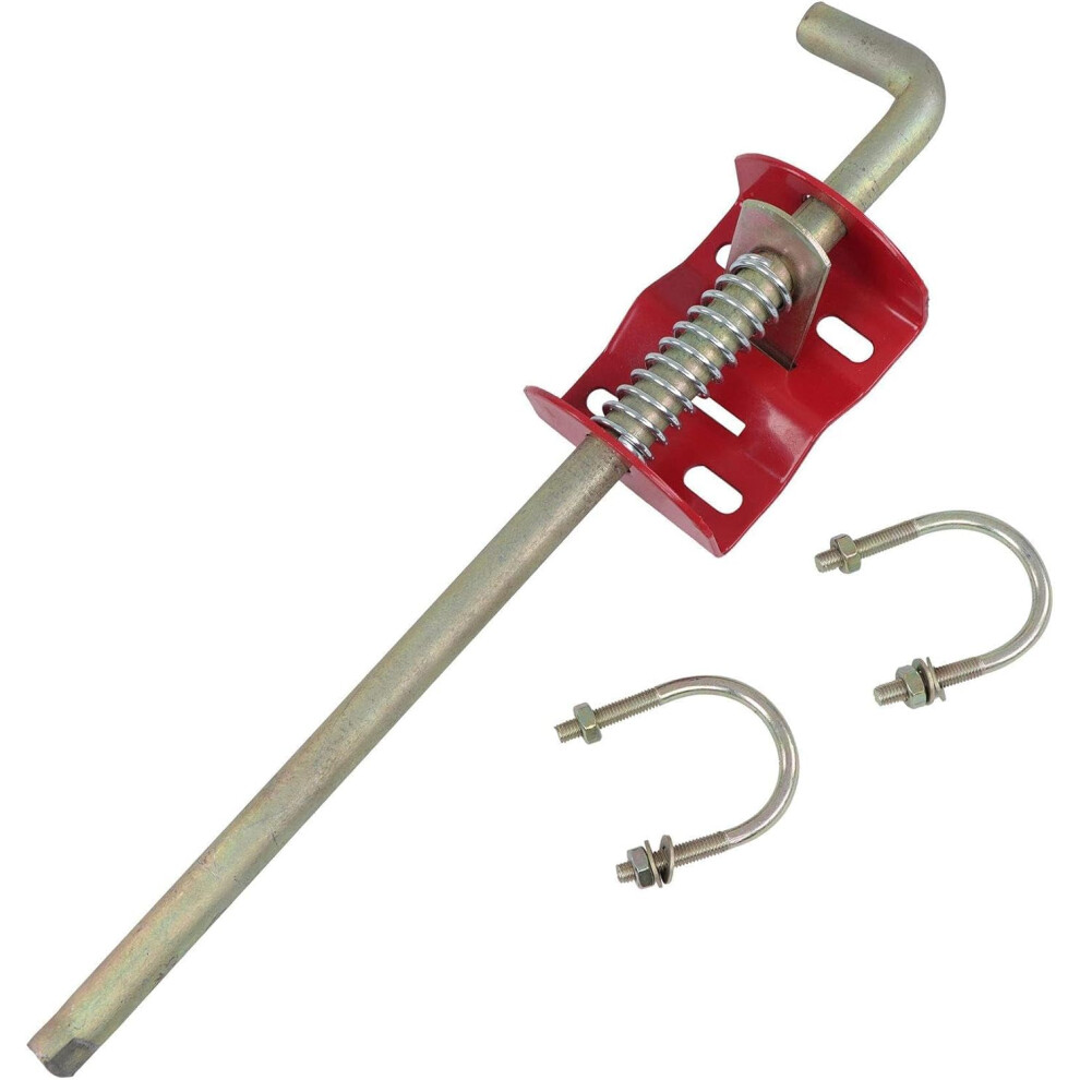 18 Inch Heavy Duty Farm Gate Latch And Ranch Gate Anchor Bolt, Weatherresistant Iron For Animal Fencing 9174973027164