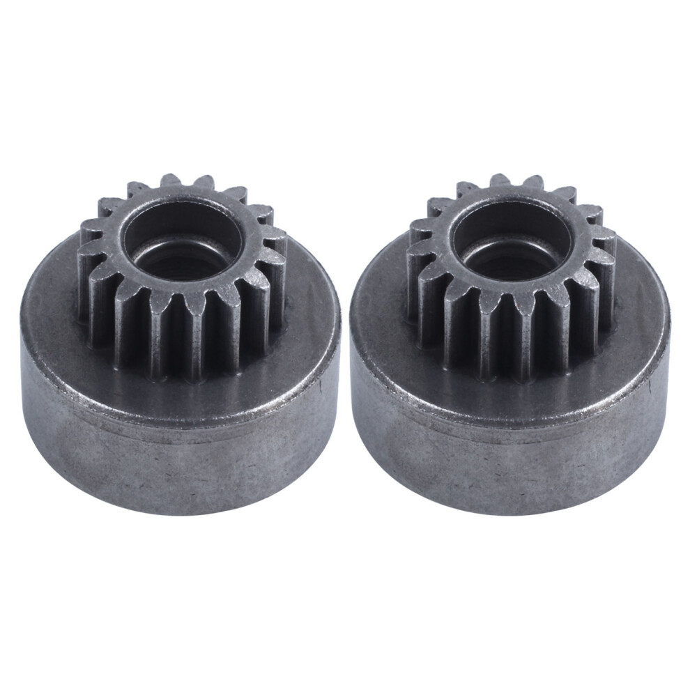 2X 02107 16T Clutch Bell Single Gear For 1/10 Hsp 94188 Nitro Truck Rc Car 6031977051362