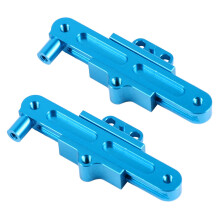 2X Metal Steering Component Steering Servo Saver for  12428 12423 1/12 Speed Rc Car Feiyue Fy-01/02/03/04/05 Parts