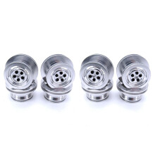8 Stück Rc Auto Metall Rad Radnabe Räder Felge für 1/12 Mn D90 D91 D96 D99S Modell Auto Ersatz Teile Zubehör