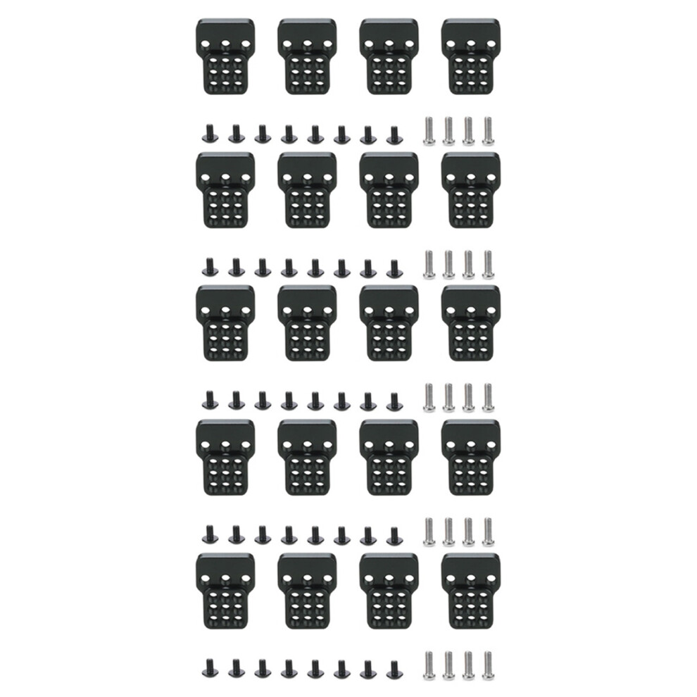 20X Metal Adjustable Bracket Extender For Wpl C14 C24 C34 C44 B14 B16 B24 B36 Black 4713663191195