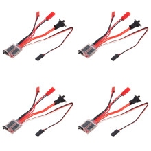 4X RC ESC 30A 4-8V Brosse Moteur Régulateur de Vitesse 1/16 1/18 pour 4Wd WPL Voiture