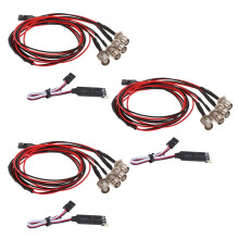 3X 4 LED Light Kit 2 White 2 Red with 3CH Lamp Control Panel for 1/10 1/8 TRX4 HSP Axial SCX10 D90 HPI RC Car