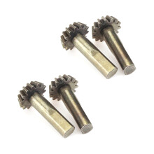 4 Pièces Métal K949-43 Engrenage Conique pour 104001 K949 1/10 Pièces de Mise à Niveau de Voiture RC Accessoires de Rechange