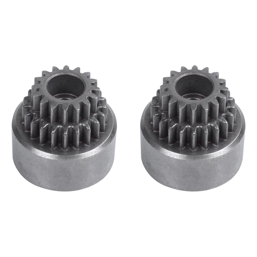 2X Rc Hsp Clutch Bell(Double Gears) For Hsp 1:10 Nitro -Road Car Buggy 4712490942925