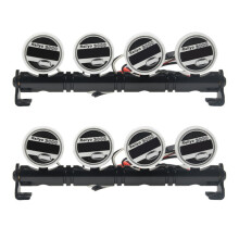 2pcs 92.5mm Multi-Function Bright LED Light Lamp Bar for 1/10 RC Crawler -4 TRX4 SCX10 4 LED