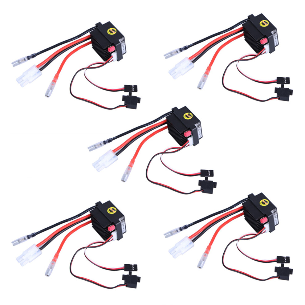 5X Rc Esc 320A 6-12V Brushed Esc Speed Controller With 2A Bec For Rc Boat U6l5 6031501814265