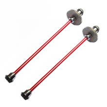 2X Peças de Atualização Do Eixo de Transmissão Do Eixo Central Principal de Metal para Acessórios de Reposição de Carro  144001 1/14 RC