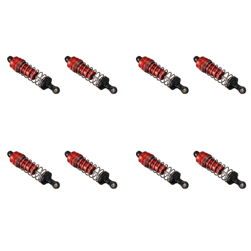 8Pcs Metal Damper Replacement Accessory For 144001 1/14 4Wd Rc Drift Racing Car Parts, Red 4711551402262
