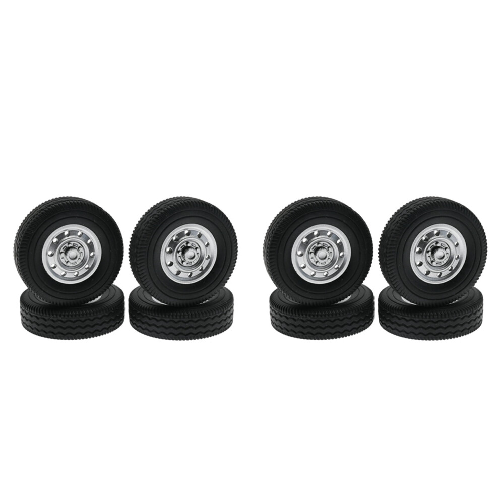 8Pcs Rubber Wheel Tire Tyre For Wpl D12 1/16 Rc Drift Truck Car Spare Parts Accessories 6034276613293