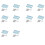 60Pcs Adjustable Metal Linkage Pull Rod Front /Rear Servo Link for  A949 A959 A969 A979 K929, 1
