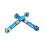 60Pcs Adjustable Metal Linkage Pull Rod Front /Rear Servo Link for  A949 A959 A969 A979 K929, 6