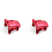 2X Metal Front/Rear Differential Cover Gearbox Cover for 1/5 X-Maxx Xmaxx 6S 8S RC Truck Upgrade Parts,1