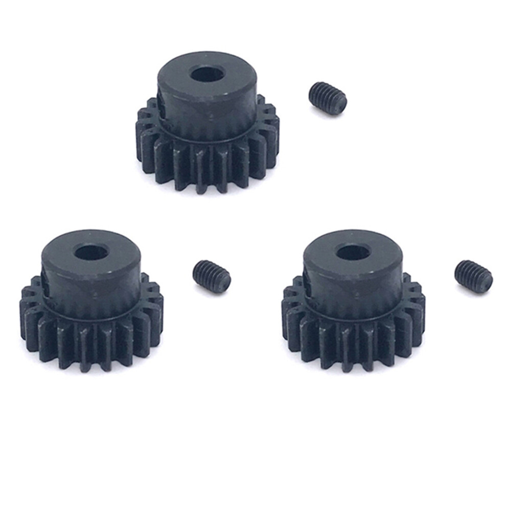 3X Steel 19T Motor Gear Pinion Gear 124016-2178 For 144002 144010 124016 124017 Brushless Rc Car Upgrades Parts 4714120338474
