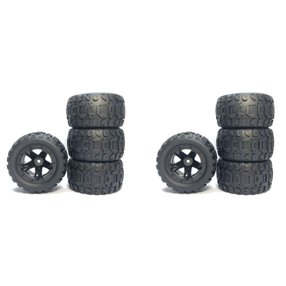 8Pcs Large Tire Widening Tyre Wheel For 144001 124016 124018 124019 12428 Haiboxing 16889 Rc Car Upgrade Parts,2 6133606755778