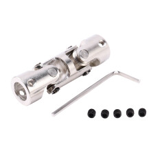 4X Rc Double Universal Joint Cardan Joint Gimbal Couplings with Screw,8X8mm