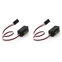 2X 1 to 8 RC Car 3 Channel CH3 3CH LED Lamp Light Panel System for RC Model Car Axial SCX10 TRX4