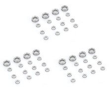 48 Stuks Stalen Lager 3X6X2mm 6X10X3mm voor WPL C14 C24 B36 MN D90 MN-90 MN99S RC Auto Onderdelen Upgrade Accessoires