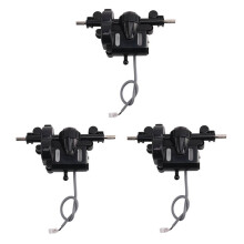 3X 130 Motor Gearbox and Rear Axle Set for WPL D12 1/16 RC Drift Truck Car Spare Parts Accessories