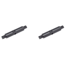 2X Eixo de Carretel de Metal ARA310943 para Peças de Atualização de Carro de RC de Infração Ilimitada 1/7 da Arma