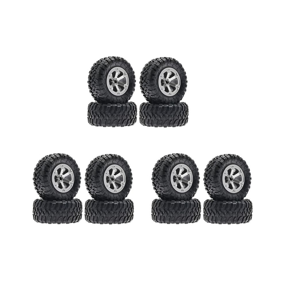 12Pcs 73Mm Tire Tyre Wheel For Wpl C14 C24 B24 B36 Mn D90 Mn-90 Mn99s Fy003 Fy004 Rc Car Upgrade Parts Accessories 6031977030626
