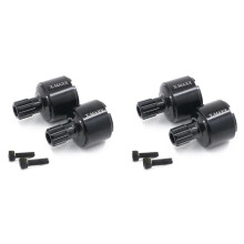 4 Pièces Durcir Acier Métal Entraînement Tasse Diff Tasse 7754X pour 1/5  X-Maxx XMAXX 8S RC Voiture Mise à Niveau Pièces Accessoires