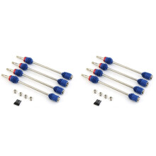 2X Metal Steel Front and Rear Driveshaft Axle CVD 5451R for 1/10 E-Revo/E-Maxx/T-Maxx/Revo RC Car Upgrades Parts