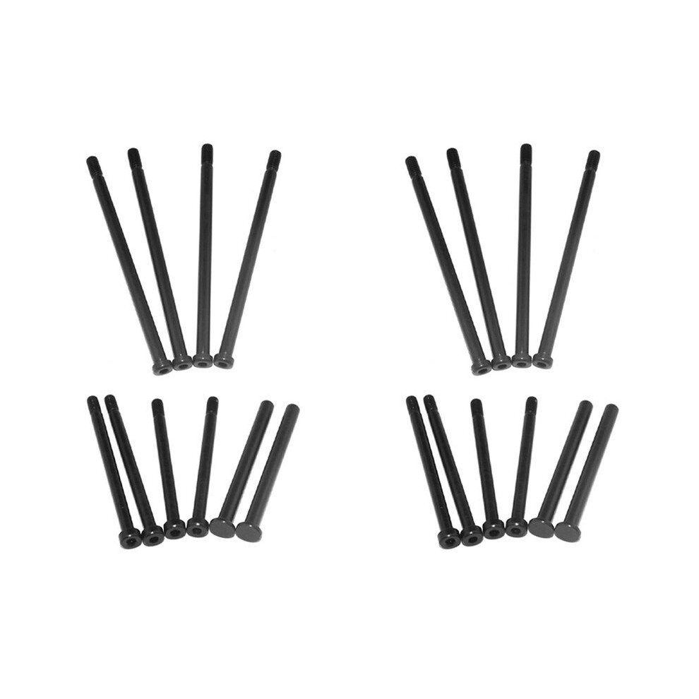 20X Metal Suspension Arm Pin Set 8054 8055 For 1/8 Zd Racing 08425 08426 08427 9020 9071 9116 9203 Rc Car Upgrade Parts Black 6032048546442