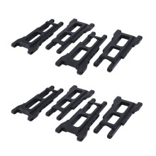 8 Uds Brazo de Suspensión Delantera Y Trasera para  Slash 4X4 VXL Remo Hobby 9EMO HuanQi 727 1/10 Piezas de Repuesto de Coche Teledirigido