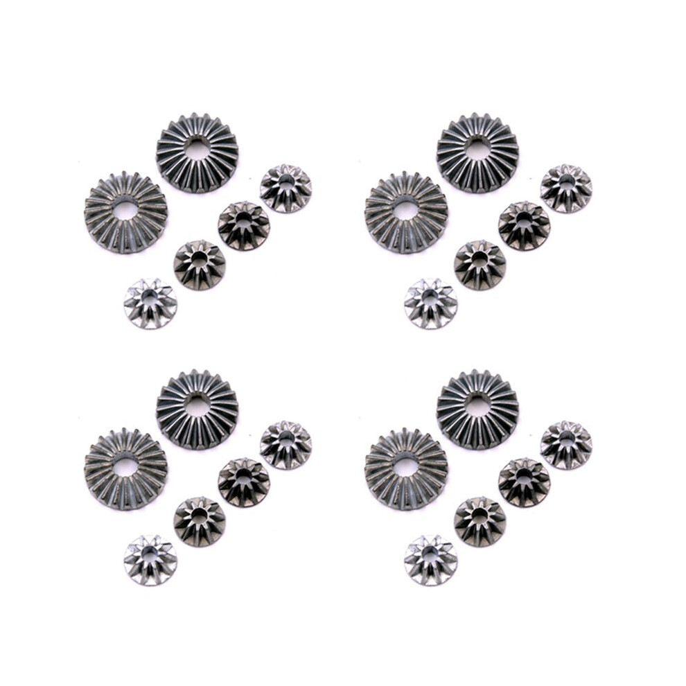 4X Metal Differential Gear 12402-A-1952 For 104009 12402-A 12401 12402 12403 12404 12409 Rc Car Upgrade Parts 6033402112112