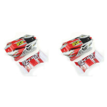 2X per 144001 1/14 Scocca per Carrozzeria Top Canopy 144001-1335 Ricambi Auto, Rosso