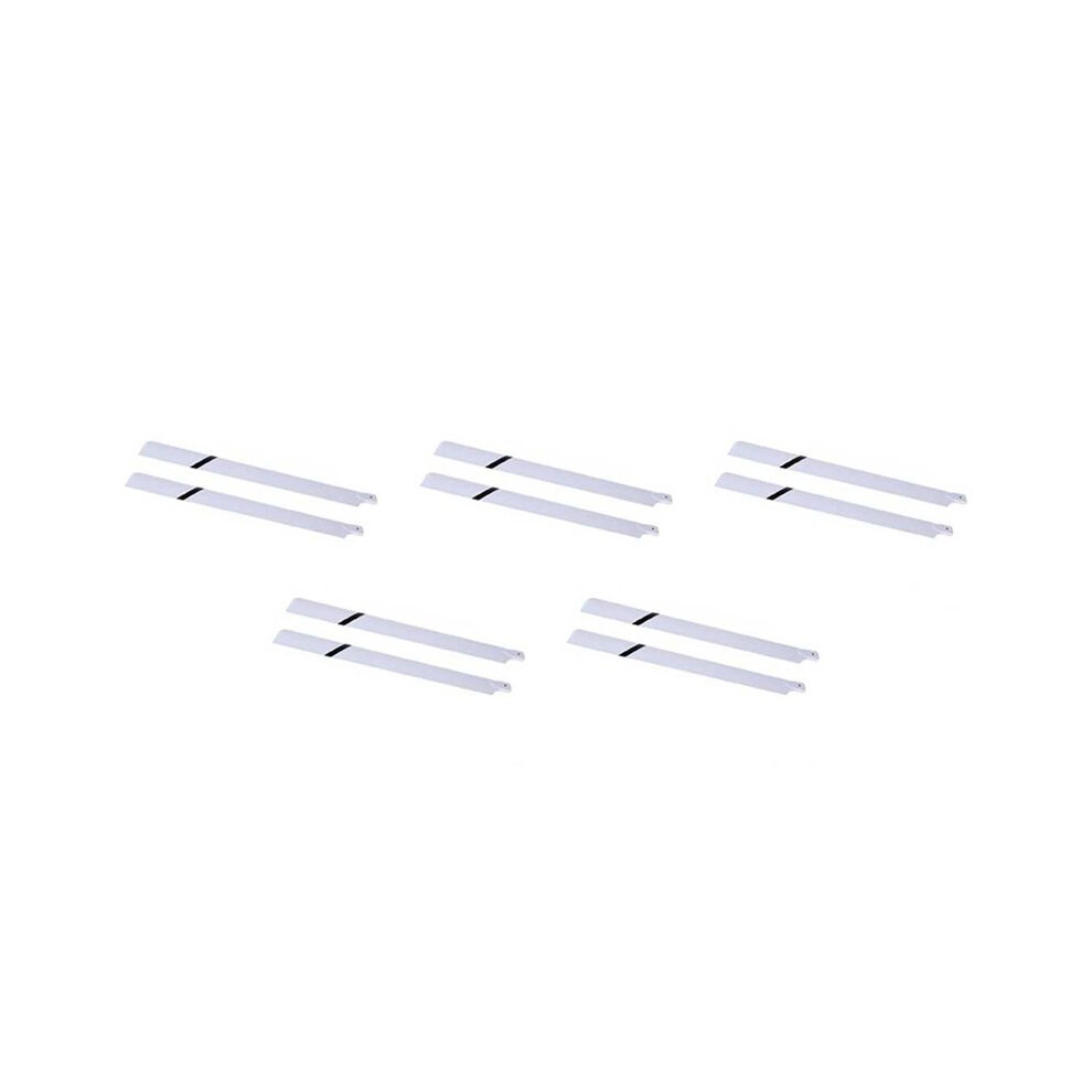 5X High Quality Fiberglass 550Mm Main Blades For Rc 550 Helicopter 6033687916337