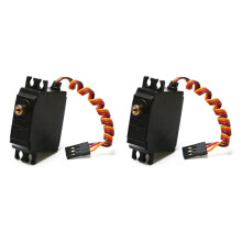 2X Three Wire Brushless Metal Gear Servo for 12428 12423 12427 12429 1/12 RC Car Upgrade Parts Accessories